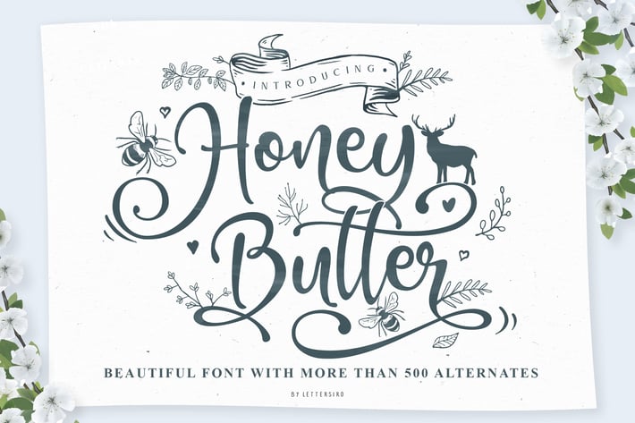 Honey Butter Beautiful Font