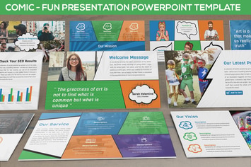 Comic - Fun Powerpoint Presentation Template
