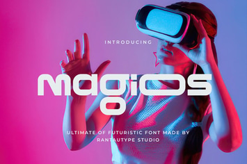 Magios Ultimate Futuristic Font