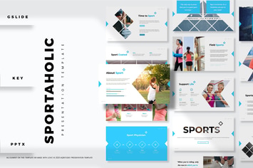 Sportaholic - Presentation Template