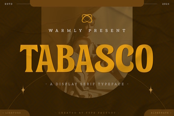 Tabasco - Display Serif Typeface