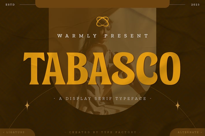 Tabasco - Display Serif Typeface
