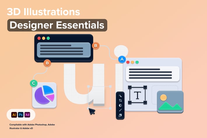 3D Illustrations Designer Essentials