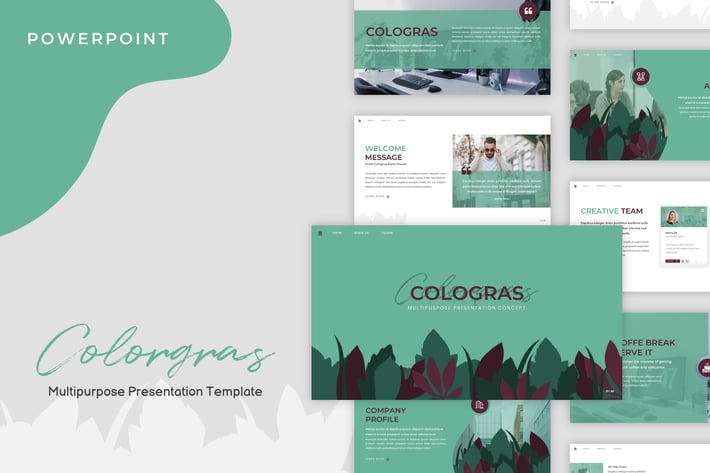 Cologras - Multipurpose Powerpoint Template