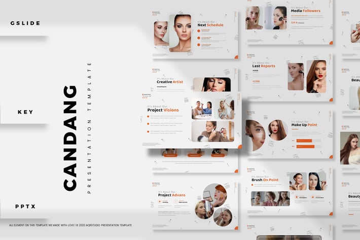 Makeoveria - Presentation Template