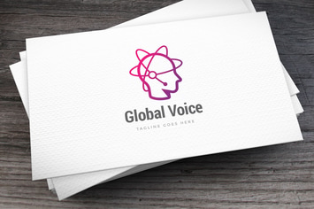 Global Voice Logo Template