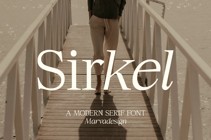Sirkel - A Modern Serif Font