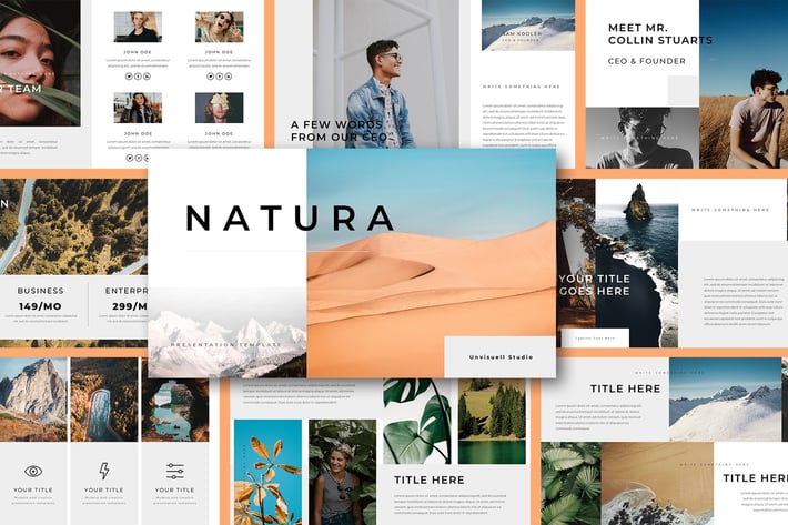 Photography Porfolio PowerPoint Template