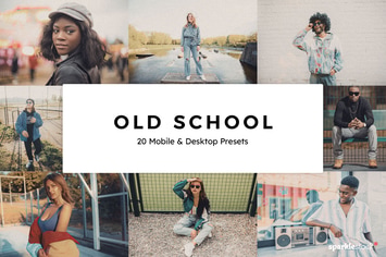 20 Old School Lightroom Presets & LUTs