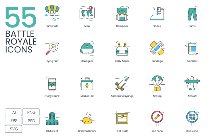 Battle Royale Icons