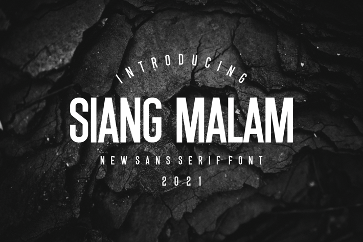 Siang Malam Font