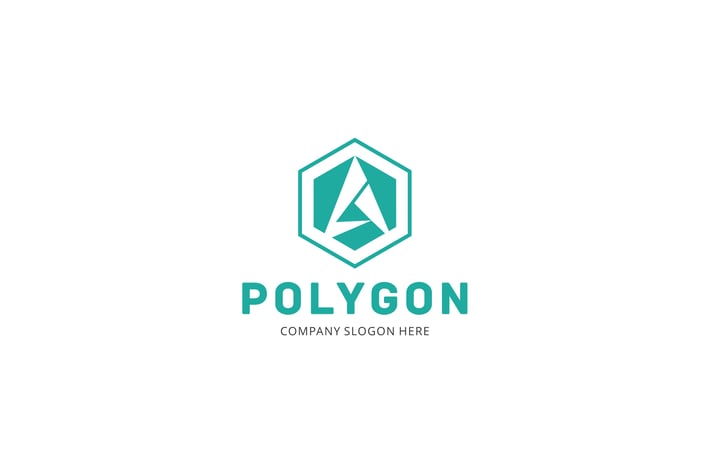 Polygon Letter A Logo