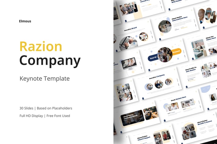 Razion Company Keynote Presentation Template