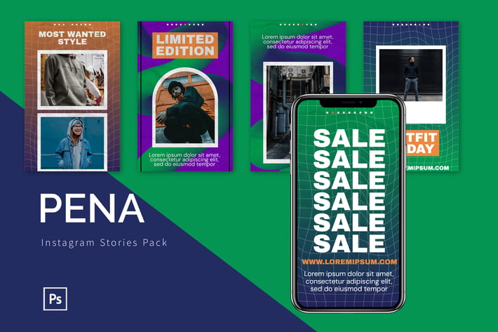 Pena - Instagram Story Pack
