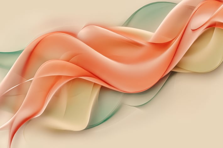 Abstract light background flowing waves
