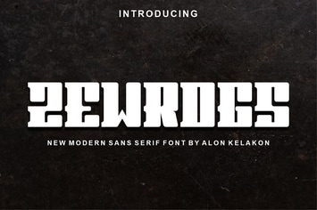 Zewrogs Font