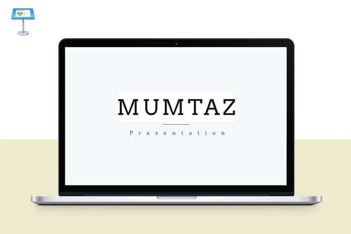 MUMTAZ -  Multipurpose Keynote Template V46