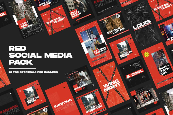 Urban Social Media Pack