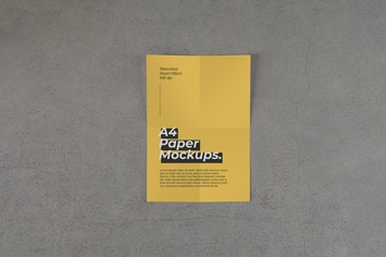 A4 Paper Mockups