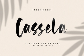 Cassela - The Beauty Script Font