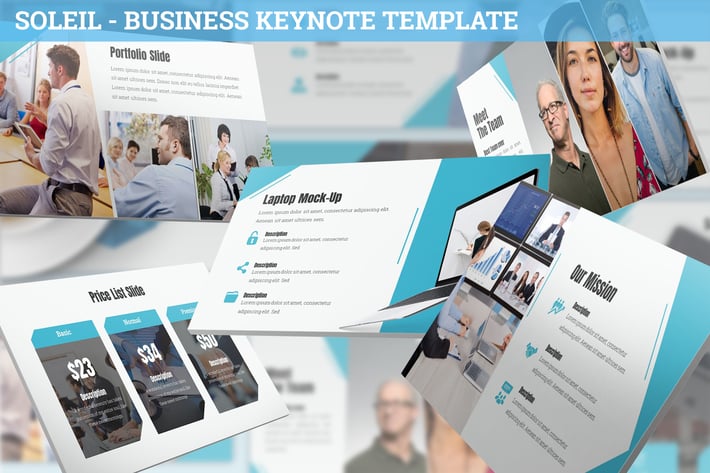Soleil - Business Keynote Template
