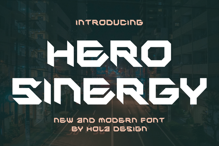 Hero Sinergy Font