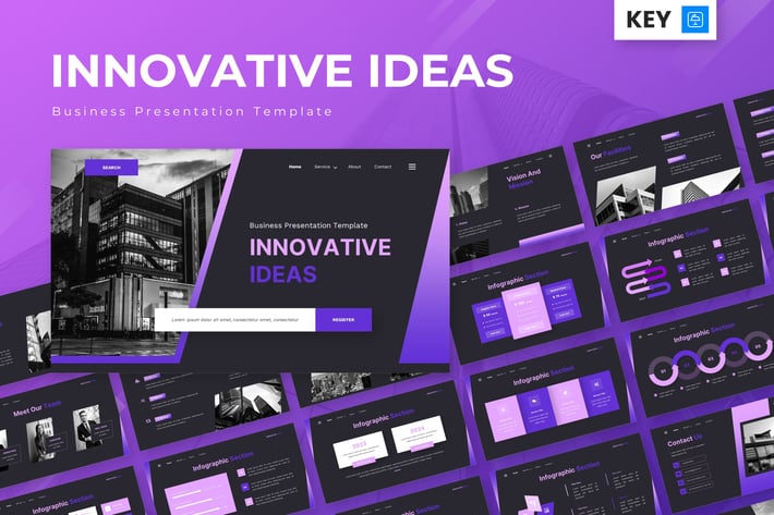 Innovative Ideas - Business Keynote Templates