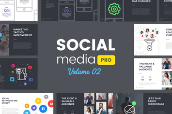 Social Media Pro (VOL.02) - Keynote Template