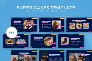 Super Cakes - Keynote Template