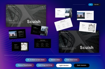 Scuish - Business Plan Keynote Template