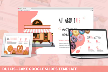 Dulcis - Cake Google Slides Template
