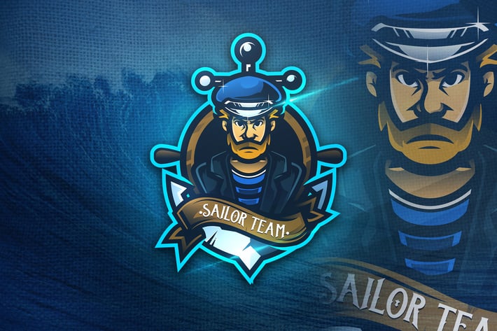 Sailor Team - Mascot & Esport Logo