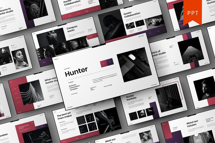 Hunter – Business PowerPoint Template