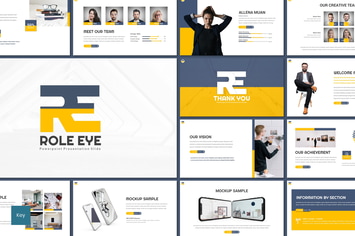 Roll Eye - Business Keynote Template
