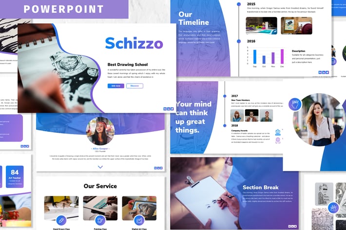 Schizzo - Powerpoint Template