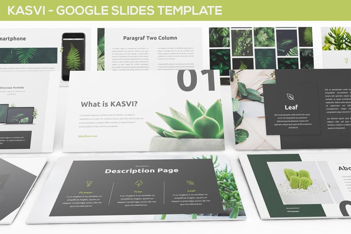 KASVI - Nature Google Slides Template