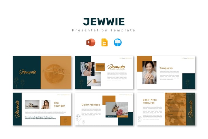 Jewwie - Presentation Template