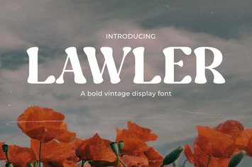 Lawler - Vintage Modern Font