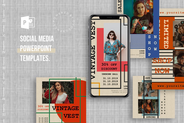 Social Media PowerPoint Template
