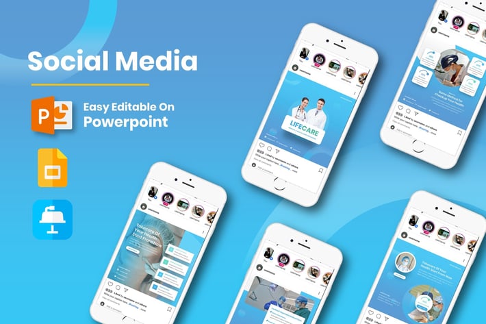 Lifecare - Instagram Medical Presentation Template