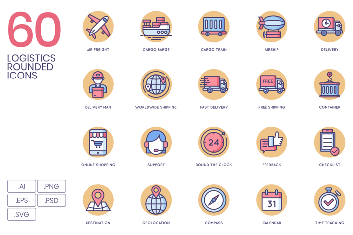 Delivery Icons