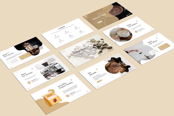 Kalin - Coffee Shop Keynote Template