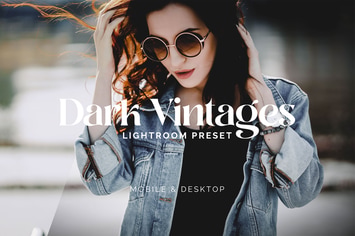 Lightroom Presets - Dark Vintage - IG