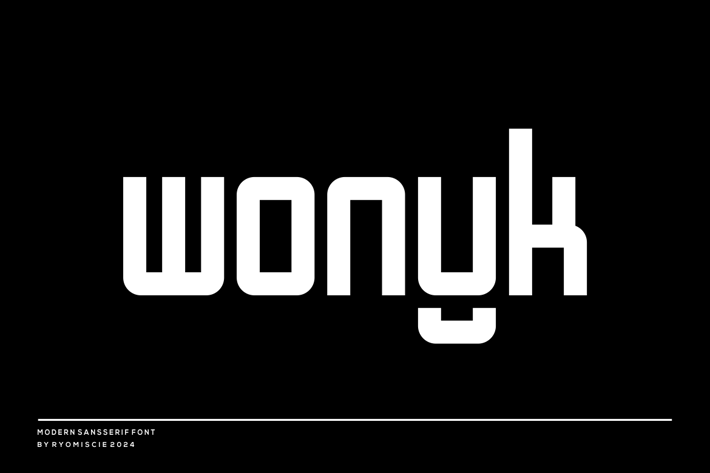 Wonyk - Modern Sans Serif Font