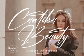 Cantika Modern Siganture Font