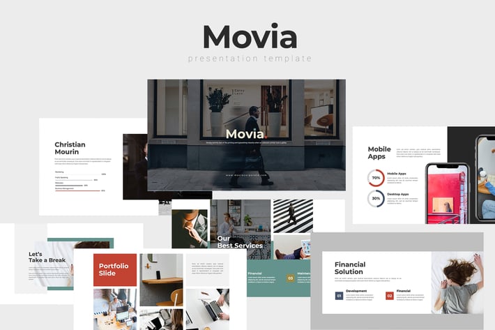 Movia - Corporate Powerpoint Template 