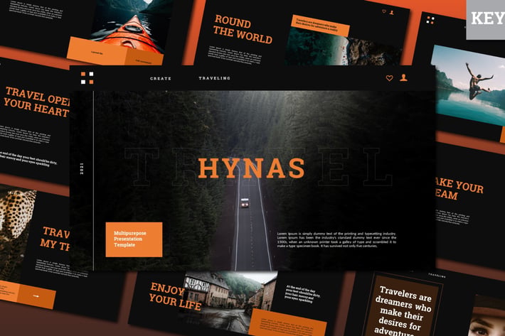 Hynas Keynote Template