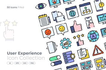 User Experience Filled Icon
