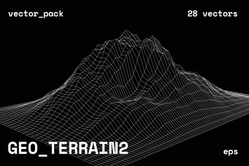 Abstract Background Geometric Vectors GEO_TERRAIN2