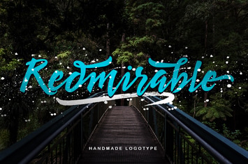 Redmirable Branding calligraphy Font